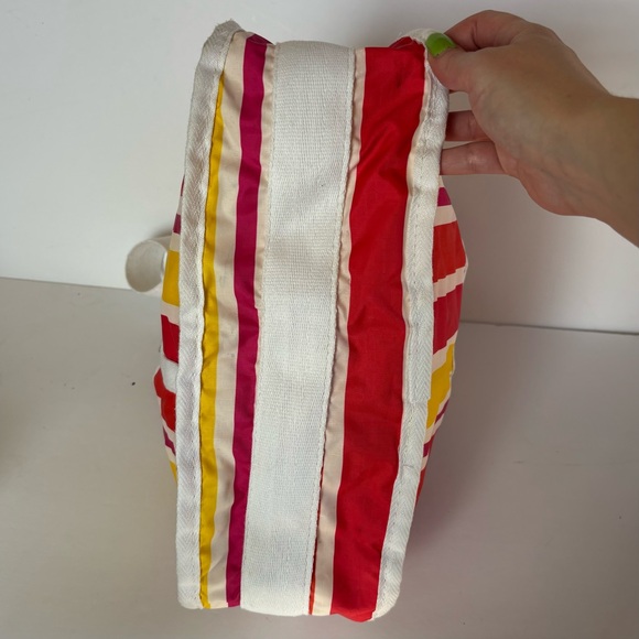 LeSportSac Striped Crossbody Bag with Pouch (note flaws) - Picture 8 of 8